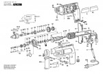 Bosch 0 603 161 142 CSB 460-2 Combi 2-Sp.Impact Drill-E 240 V / GB Spare Parts CSB460-2